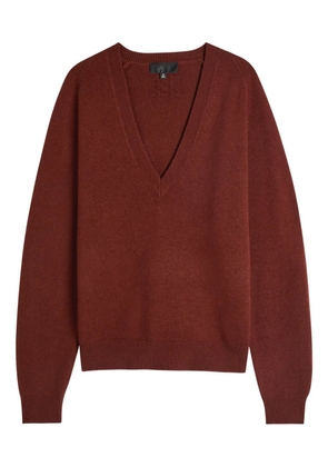 Nili Lotan Feron V-neck sweater - Brown