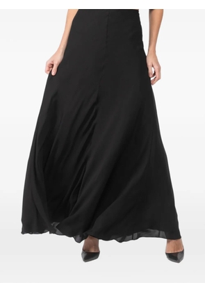 Brandon Maxwell high-waisted maxi skirt - Black