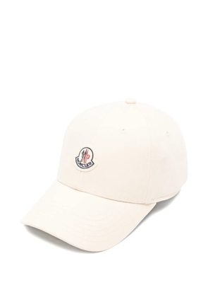 Moncler logo-patch baseball cap - Neutrals