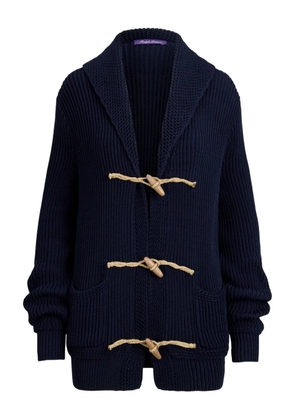 Ralph Lauren Collection shawl-collar toggle cardigan - Blue