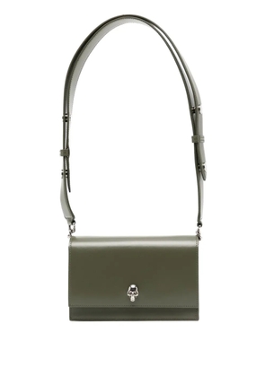 Alexander McQueen small The Biker Skull shoulder bag - Green