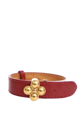 Louis Vuitton Pre-Owned 2010 Monogram Vernis Bloom It Bracelet 17 costume bracelet - Red