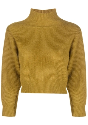 Fabiana Filippi high-neck ribbed jumper - Yellow