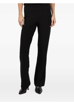 Norma Kamali boot-cut trousers - Black