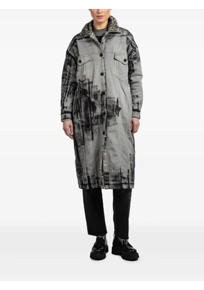 Avant Toi button-fastening coat - Grey