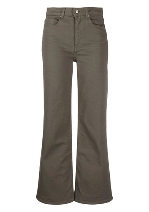 Fabiana Filippi flared straight-leg jeans - Green
