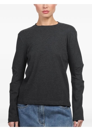 Tibi long-sleeve T-shirt - Grey