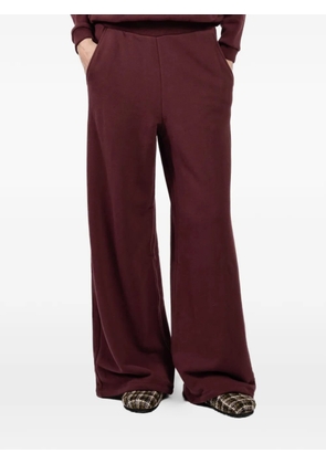JAMIE HALLER Terry palazzo trousers - Red