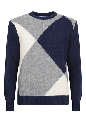 Ballantyne crew-neck sweater - Blue