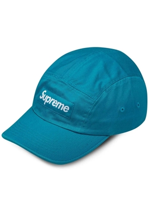 Supreme Washed Chino Twill Camp cap - Blue