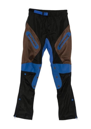 Kiko Kostadinov x Fox Lab zip fox motif trousers - Black