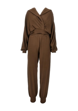 THE ANDAMANE Grace trousers set - Brown
