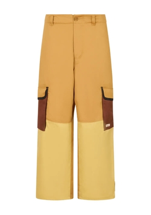Marni colour-block cargo pants - Yellow