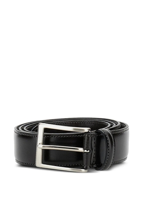 ALBERTO LUTI square-buckle belt - Black