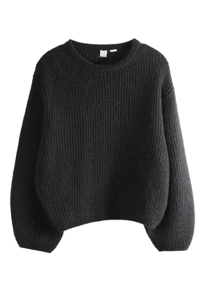 TOTEME ribbed sweater - Black