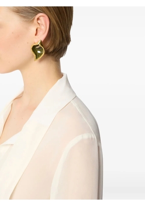 Nina Ricci Calla Flower clip earrings - Gold