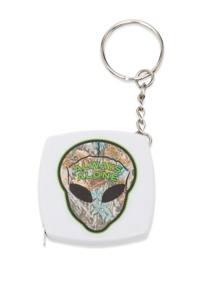 Anti Social Social Club Alien keyring - White