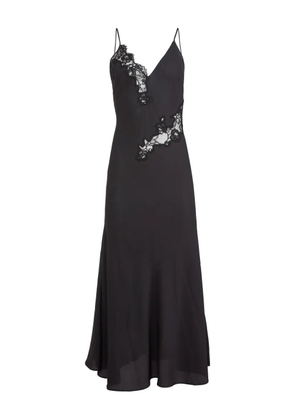 Fleur Du Mal Juliet lace maxi dress - Black