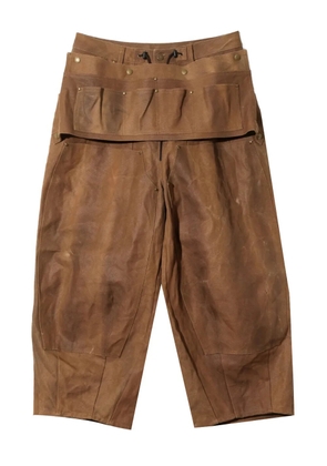 Needles brown trousers