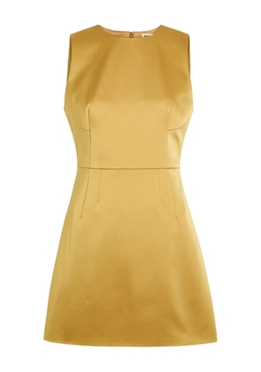 STAUD panelled sleeveless dress - Yellow
