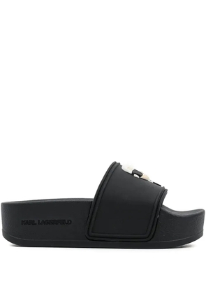 Karl Lagerfeld Kondo 2.0 slides - Black