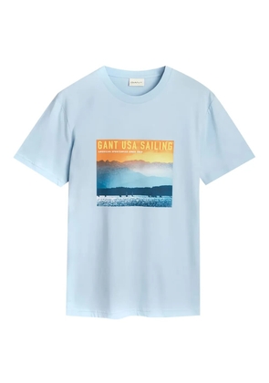 Gant printed T-shirt - Blue