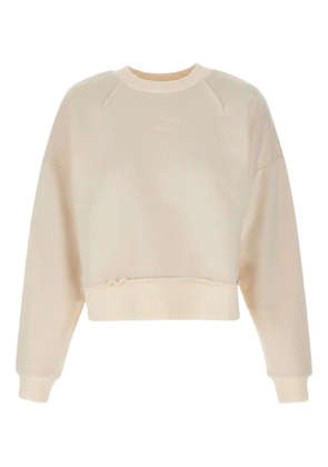 Iceberg embroidered raw-cut sweatshirt - Neutrals