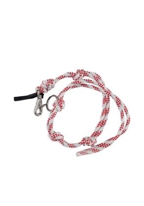 OUR LEGACY boat rope bracelet - Silver