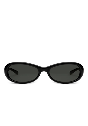 Gentle Monster Groovy 01 oval-frame sunglasses - Black