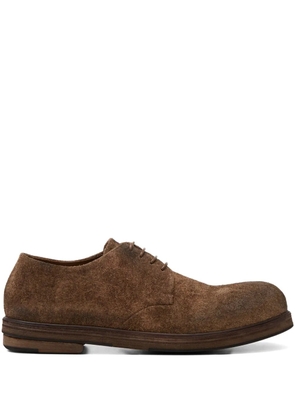 Marsèll Zucca Zeppa lace-up suede Derby shoes - Brown