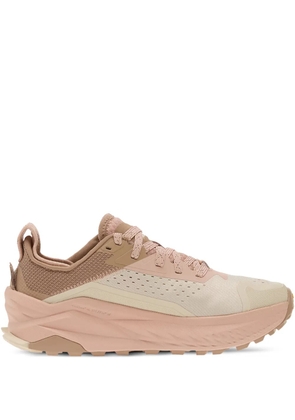 ALTRA Olympus 6 perforated-detail sneakers - Neutrals