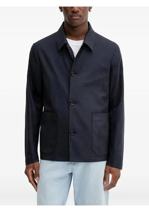 PS Paul Smith buttoned patch-pocket overshirt - Blue