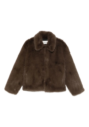 TONYWACK faux-fur jacket - Brown