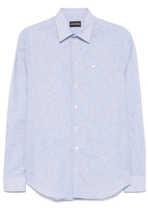 Emporio Armani striped shirt - Blue