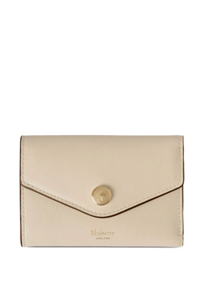 Mulberry folded multi-card wallet - Neutrals