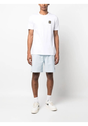 Belstaff logo-patch cotton T-Shirt - White