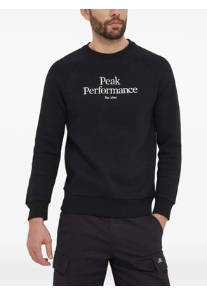 Peak Performance logo-detail sweatshirt - Black