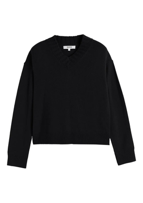 Chinti & Parker ribbed V-neck sweater - Black