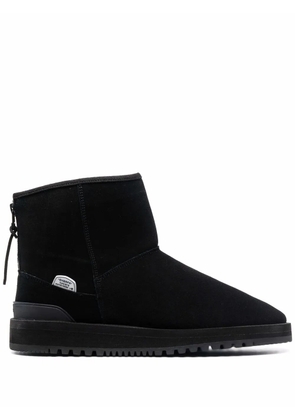 Suicoke shearling-trim ankle boots - Black