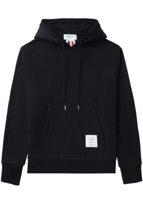 Thom Browne RWB stripe loopback hoodie - Blue
