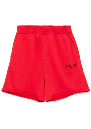 Helmut Lang pstcard shorts - Red