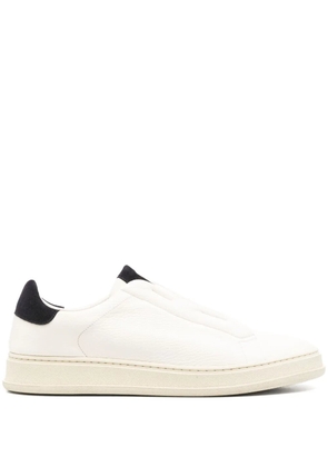 Kiton Double Stitch sneakers - White