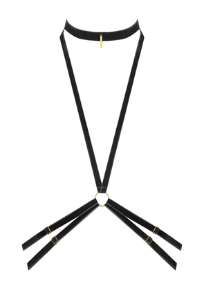Maison Close velvet harness - Black