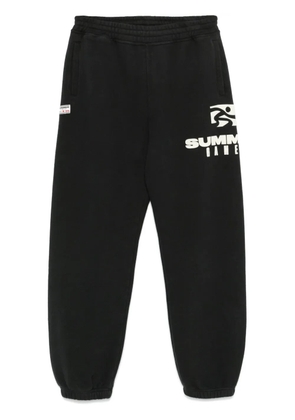 SUMMER GAMES logo-print track pants - Black