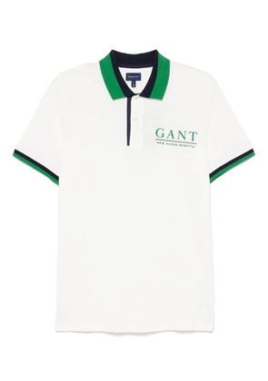 Gant Sailing piqué polo shirt - White