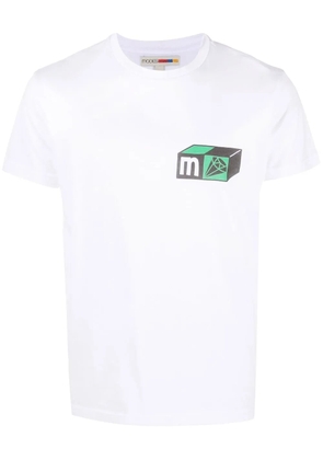 MODES GARMENTS graphic-print cotton T-shirt - White