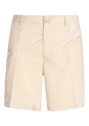 BOSS pressed-crease shorts - Neutrals