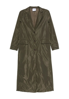 ASPESI button-fastening flap-pocket coat - Green