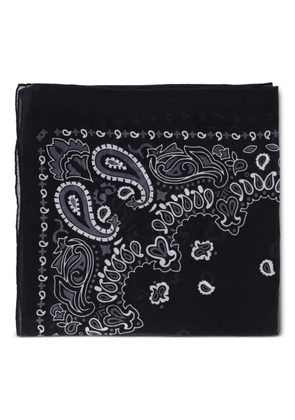 Destin bandana paisley scarf - Black