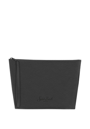 MC2 Saint Barth Aline grained clutch bag - Black